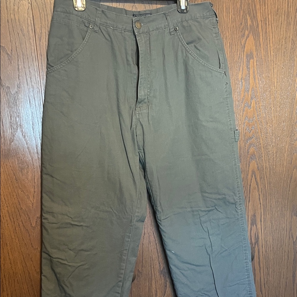 Flannel lined pants
